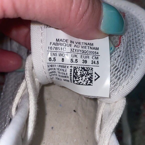 Women’s Converse Run Star Hike - Concrete heat white - size 8 🩷 - Picture 8 of 8